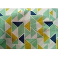 thumbnail image 4 of oneOone Cotton Silk Fabric Parallelogram & Triangle Geometric Print Fabric BTY 42 Inch Wide, 4 of 4