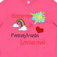 thumbnail image 4 of Inktastic Someone in Pennsylvania Loves Me Youth T-Shirt, 4 of 5