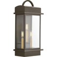 thumbnail image 1 of Progress Lighting P560003-020 Santee Three-Light Large Wall Lantern, Antique Bronze, 1 of 1