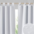 thumbnail image 1 of DONGPAI Patio Curtains Outdoor Extra Wide, Detachable Top Waterproof Outdoor Blackout Curtains Drapes for Porch Pergola Gezebo, 1 Panel, 100''x 96'', Grayish White, 1 of 7