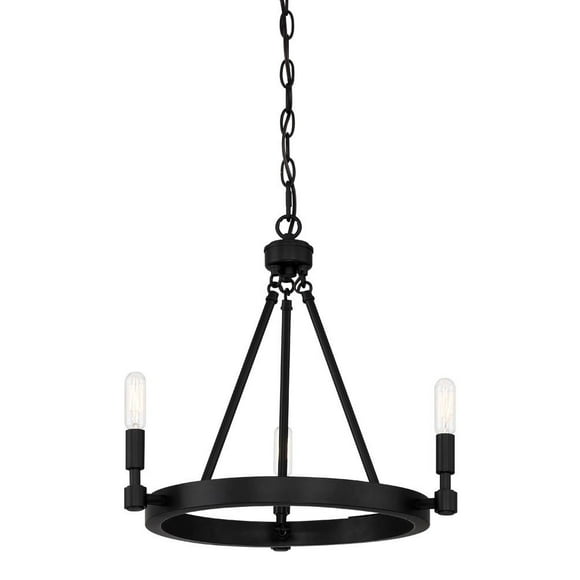 Designers Fountain 92583-BK Chandelier, Black