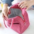 thumbnail image 4 of Bento Case Clearance! Huayishang Portable Thermal Insulated Handle Lunch Box with Outdoor Picnic Storage Bag Ideal for Adults for Work School Travel and Hiking and Easy to Carry, 1* Meal Bag, 4 of 6