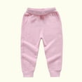 thumbnail image 2 of ShomPort Baby Boys Girls Sweatpants Casual Cotton Solid Color Sport Jogger Pants Infant Athletic Trousers with Pockets, 2 of 4