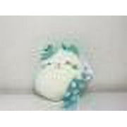 Squishmallow 3.5" Kesla the Blue Floral Cat Clip-On