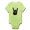 Kiwi, variant on CafePress - Rock Finger Symbol Infant Bodysuit - Baby Light Bodysuit, Size Newborn - 24 Months