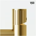 thumbnail image 2 of VIGO Ashford Single Handle Single-Hole Bathroom Faucet Set with Deck Plate in Matte Black, 2 of 7