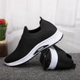 thumbnail image 5 of NOKIO Running Sneakers for Men Knit Breathable S𝗅ip on Walking Shoes Casual Wide Width Athlet𝗂c Shoe Outdoor Sports Hiking Climbing Sneakers for Summer and Autumn, 5 of 9