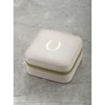 thumbnail image 3 of Time and Tru Jewelry Organizer, Ivory with Gold Initial, Letter O, 3 of 3