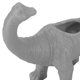 thumbnail image 5 of M Buder Maceta de Dinosaurio de Plástico, Macetero de Animales para Plantas Suculentas y Decoración de Jardín Hogar (Gris) - 22 cm / 8.66 in, 5 of 7