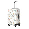 thumbnail image 2 of Xecao Cartoon House print Elastic Luggage Cover, with double-sided print , is perfect for travel, business, and daily use, 2 of 9