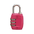 thumbnail image 3 of Candado de combinación de tres dígitos para equipaje, mochila, armario de gimnasio, cajón, diario, cerradura pequeña, cerradura de combinación de aleación de zinc, 3 of 6