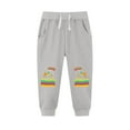 thumbnail image 2 of Eltusu Boys Sweatpants, Relaxed Fit Elastic Waist Athletic Casual Kids Joggers Gray Size 2-13T, 2 of 4