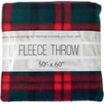 thumbnail image 4 of Pack Bulk Plaid Sherpa Fleece Throw Blankets 50 x 60 for Wedding Guests, Homeless, Pets | Plaid Fleece Throw Blankets Bulk, 4 of 10