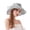 Grey, variant on Tea Party Hats Easter Womens Summer Dress Hat Wide Leaf Flower Bridal Shower Hat Sun Hats Beach Hat