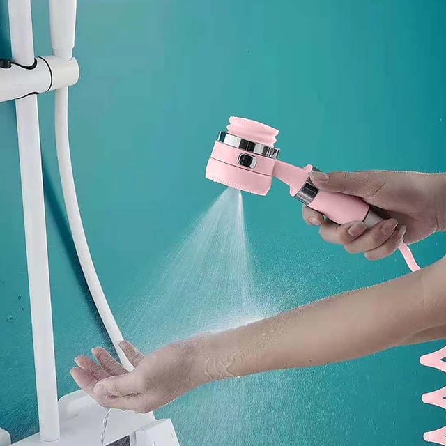 Kids Shower Head for Bath Time - 2 Spray Modes, Easy Install, Fun Bath Toy for Toddlers & Children