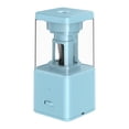 thumbnail image 2 of Sacapuntas eléctrico, sacapuntas automático con contenedor, rápido, portátil para lápices de 7-8mm, profesores de escuela Azul, 2 of 8