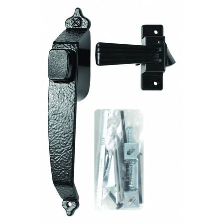 WRIGHT PRODUCTS VC333BL Push Button Latch, Black
