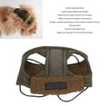 thumbnail image 3 of Dog Hat with Ear Flaps, Adjustable Rope, PU Leather and Cashmere, Windproof Retro Fashionable Pet Winter Hat for Cold Weather Daily Party, Soft Lining, Skin Friendly, Stand Out, 3 of 7