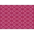 thumbnail image 1 of Ahgly Company Indoor Rectangle Patterned Raspberry Red Area Rugs, 8' x 12', 1 of 6