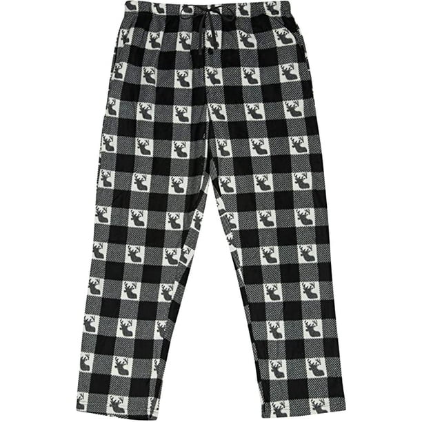 black polar fleece lounge pants essentials