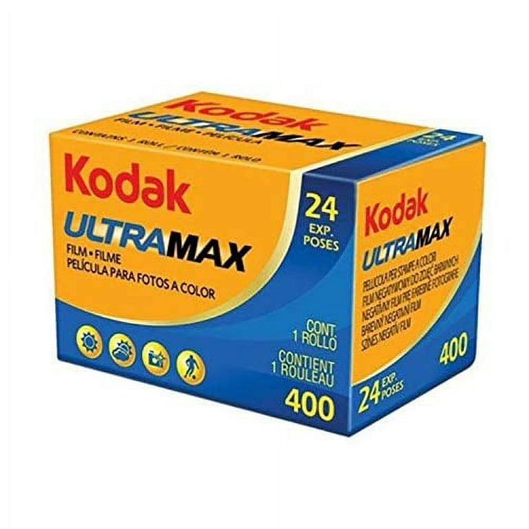 Two Packs of Kodak Ultramax 400 35mm Colour High-speed Film With 36 Photos  per Roll 72 Pictures in Total Brand-new Stock 
