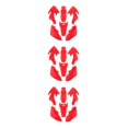 thumbnail image 2 of tssuouriy Rugged ABS Plastic Fairing Body Work Kit Set for CRF50-125CC Durable and Practical Red 280mm 3Set, 2 of 6