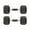 12.5 lb, Pair, variant on HANDBODE Hex Rubber Dumbbells, Non-Slip Handle Design for Secure & Comfortable Grip, Hand Weights for Strength Training and Home Gym / Pair of 12.5 LB
