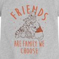 thumbnail image 2 of Winnie the Pooh - Friends Are Family We Choose - Youth Girls Fitted Short Sleeve T-Shirt, 2 of 4