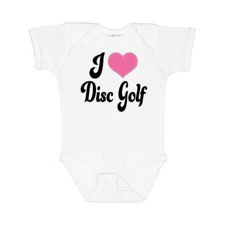 

Inktastic I Love Disc Golf Gift Baby Boy or Baby Girl Bodysuit