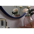 thumbnail image 4 of Elegant Decor MR4054BL Cadre en Métal de 28 Po Miroir Rond avec Crochet Décoratif&44; Bleu, 4 of 4