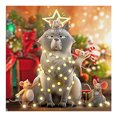 thumbnail image 2 of Cuadros Decorativos 5D DIY Diamond Drawing Full Round Drill Animal de Navidad para la pared del hogar (wT1516) Ehuebsd embutido en tela, 2 of 8