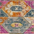 thumbnail image 3 of SAFAVIEH Madison Emory Abstract Area Rug, Blue/Fuchsia, 4' x 6', 3 of 8