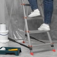 thumbnail image 6 of 4pcs Step Ladder Feet Covers Versatile Ladder Leg Covers Non-Skid Ladder Pads Rubber Foot，0k925, 6 of 6