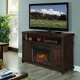 thumbnail image 4 of Muskoka Hudson 53"Rustic Brown Media Fireplace, 4 of 6