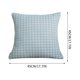 thumbnail image 4 of Paquete de 2 fundas de almohada de seda hielo | Funda de cojín cuadrada Cool Texture | Poliéster lavable extraíble | Almohada de cintura de sofá decorativa suave y transpirable | 45x45cm | Protector, 4 of 8