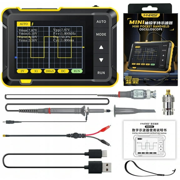 DSO 152 handheld small oscilloscope portable digital oscilloscope beginner teaching maintenance