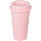 thumbnail image 1 of Vaso para café con Tapa | Vaso Cafetero de plástico de 16 Oz. | Vaso reusable tipo termo para café, té y agua | Libre de BPA | Paquete de 50 vasos color RosaPastel, 1 of 5