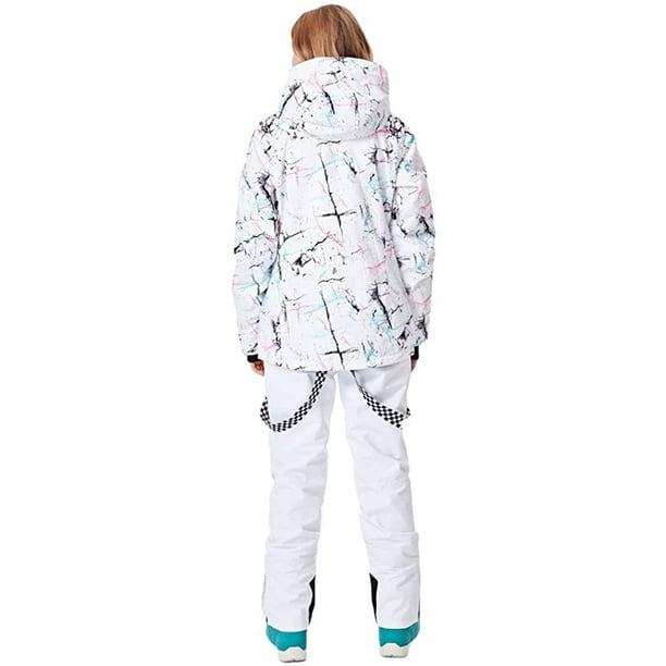 Pantalon de neige isol pour femme Imperm able Coupe vent