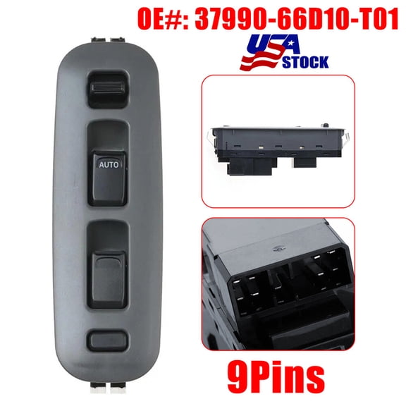 For Suzuki Vitara 1999 -2003 37990-66D10-T01 New Power Window Switch Front Left