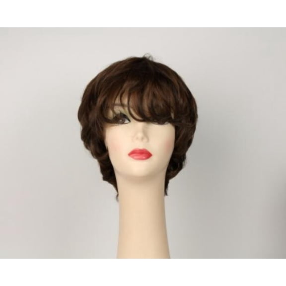 European Human Hair Freeda Wig Light Brown Linda Size S