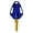Blue, variant on Short Copper Motorcycle Keys Customizable For Ignitions Locks Replacements And Spare