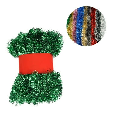 16.4ft Thick Glittery Tinsel Garland Strings Christmas Tree Decoration for Xmas Party Festival