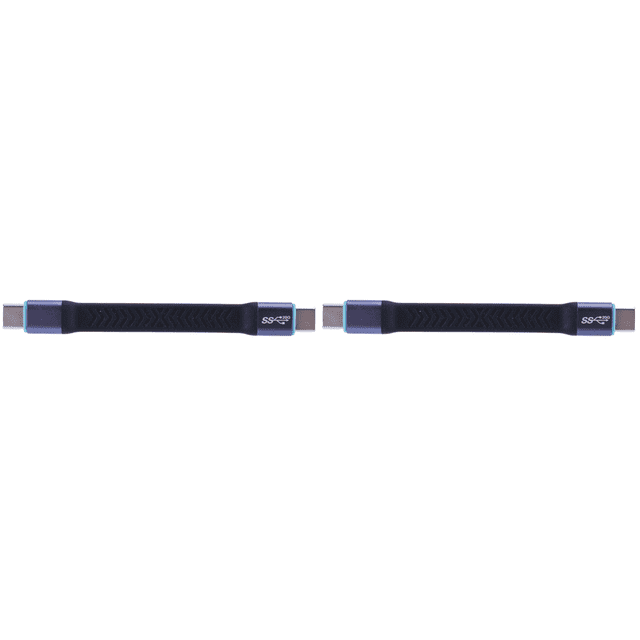 Gen 2 20Gpbs 20V 5A USB C Del Cable Datos 100W 3.2 para Mecanografiar El Cordón Corto