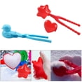 thumbnail image 1 of Creative Heart Clamps Kids Adults Winter Activities Cola Clips para hacer bolas de nieve, 1 of 8