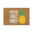 thumbnail image 1 of Giyblacko Tapis de Porte le Plus Récent Tapis de Porte Imprimé Ananas Lettre Tapis de Porte pour Entrée Porte d'Entrée Tapis de Porche Extérieur avec Tapis de Sol en Polyester Antidérapant, 1 of 1