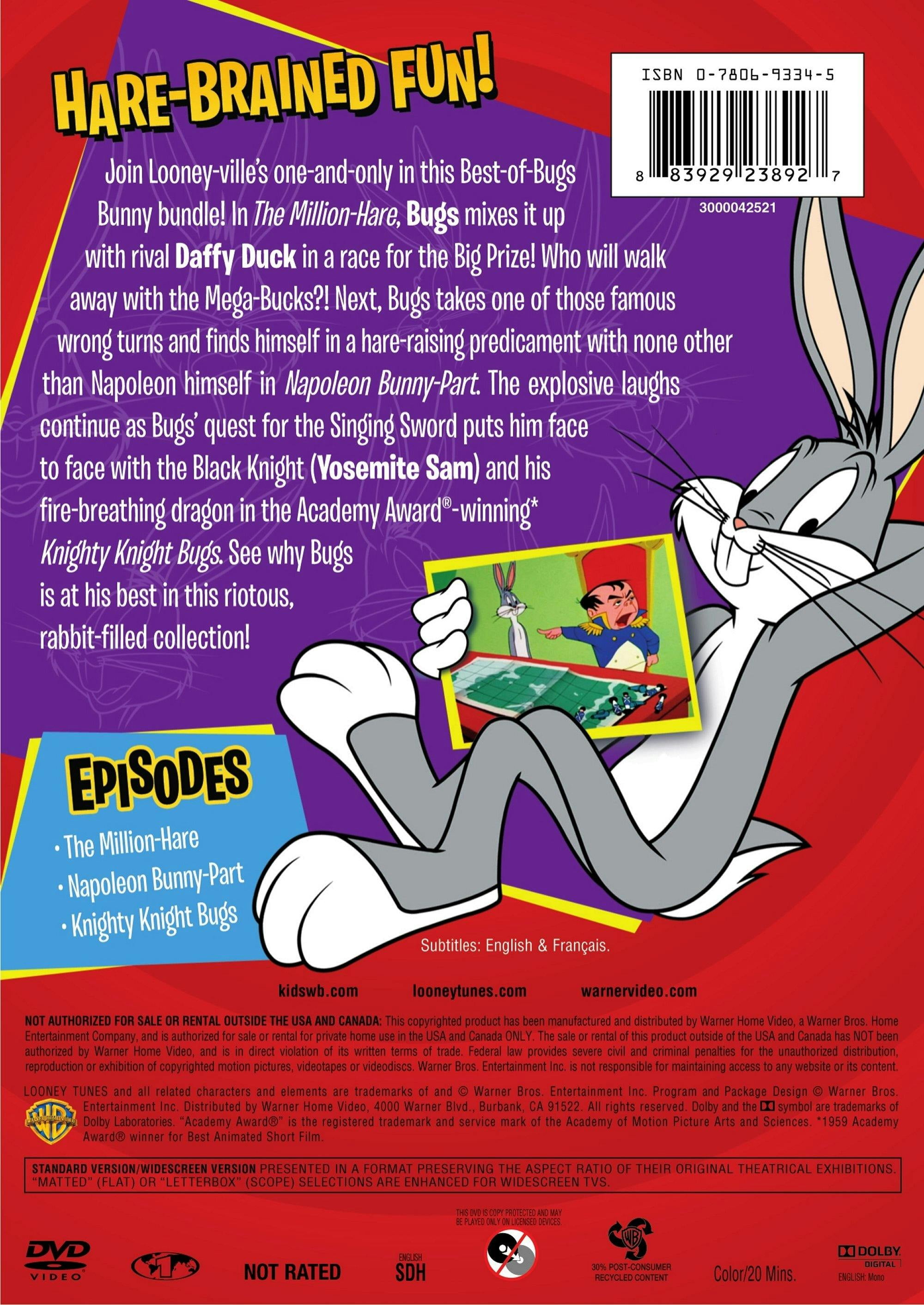 Looney Tunes: The Best of Bugs Bunny [DVD] - Walmart.com