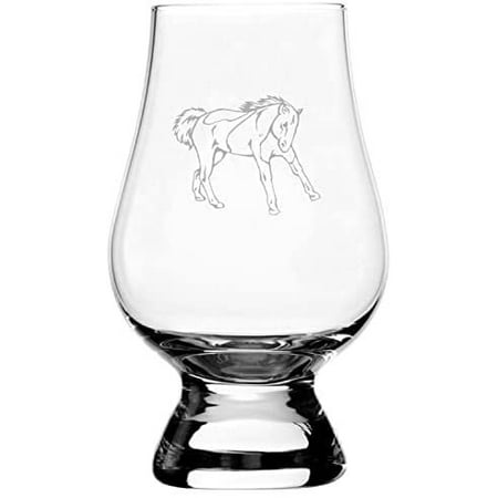 

Pinto Body - Alternate Horse Themed Etched 6.5oz Glencairn Whisky Glass