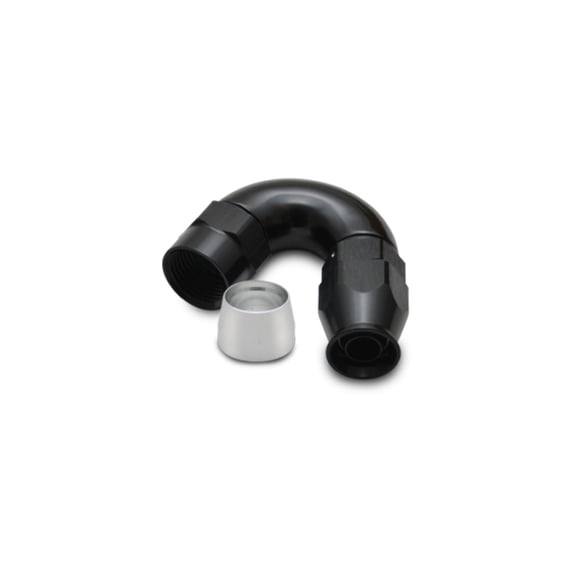 Vibrant Performance -6AN 150 Degree Hose End Fitting for PTFE Lined Hose