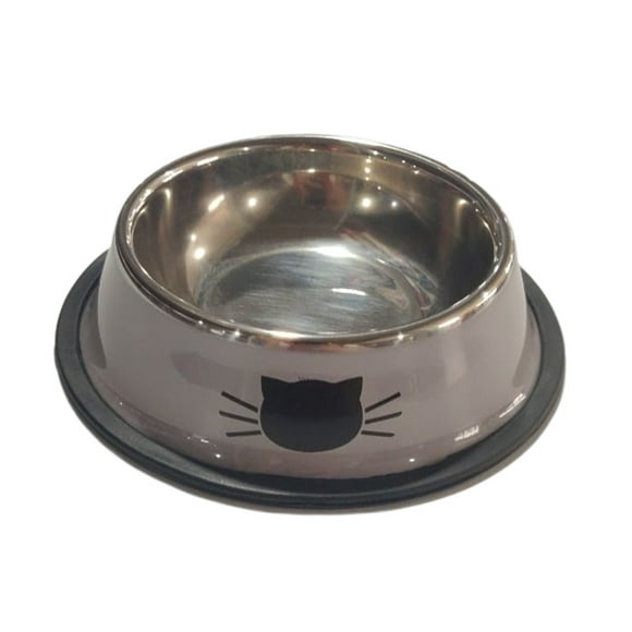 Methold Cuenco multifuncional para mascotas, cuenco de acero inoxidable para Gato, para cachorros y gatitos Suministros para gatos