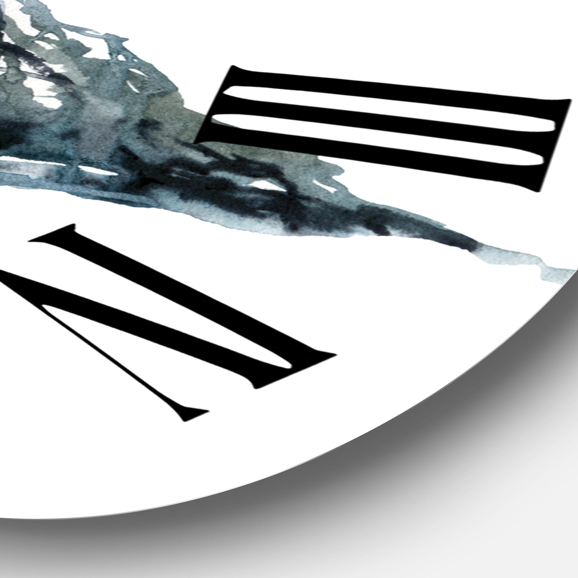 Designart 1 in Quartz Modern/Contemporary Wall Clock